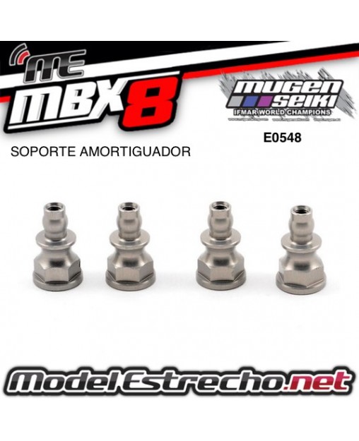 SOPORTE AMORTIGUADOR MUGEN MBX6 / 7 / 8

Ref: E0548