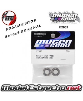 RODAMIENTOS 8x16x5 MUGEN MBX (2U.)

Ref: E2602