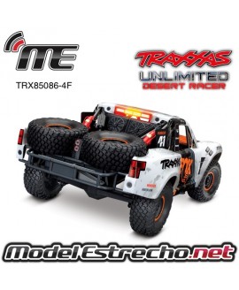 TRAXXAS UNLIMITED DESERT RACER 4WD NARANJA CON LED
