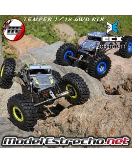 TEMPER 1/18 4WD ROCK CRAWLER BRUSHED RTR INT