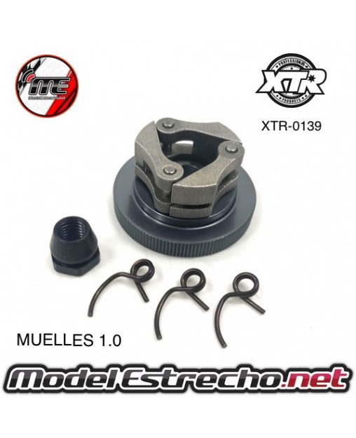 EMBRAGUE COMPLETO XTR ALUMINIO MAS MUELLES 1.0