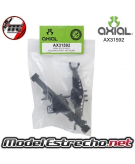 AXIAL AR44 CAJAS SALIDAS DE EJES DE DIFERENCIALES DELANTERO Y TRASERO 

Ref: AX31592 Ó AXIC1592