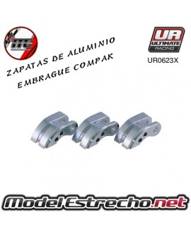 ULTIMATE ZAPATAS DE ALUMINIO COMPAK (3U.)

Ref: UR0623X