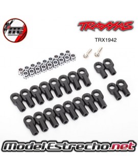 TRAXXAS ROD ENDS (16 LONG & 4 SHORT) HOLLOW BALL CONECTORS (18)  

Ref: TRX1942