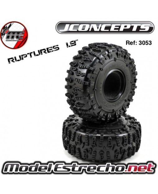 RUPTURES 1.9 PERFORMANCE SCALING TIRE CRAWLER JCONCEPTS 

Ref: 3053-02