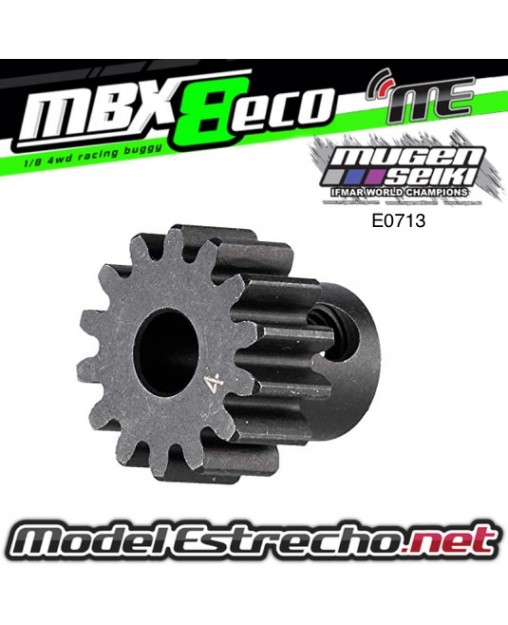 PIÑON 14T Mod.1 EJE 5mm MUGEN MBX

Ref: E0713