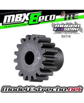 PIÑON 17T Mod. 1 EJE 5mm MUGEN MBX

Ref: E0716