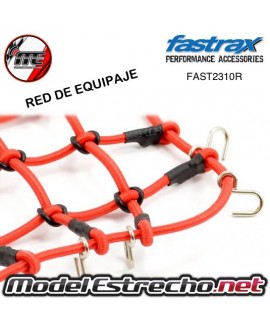 FASTRAX LUGGAGE NET w/HOOKS L190MM X V110MM RED (UNSTRETCHED)

Ref: FAST2310R