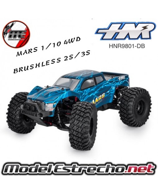 COCHE MARS BAJA 1/10 BRUSHLESS 80A 3600Kv HNR9801-DB 4X4 WATERPROOF AZUL OSCURO RTR

Ref: HNR9801-DB