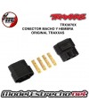 CONECTOR MACHO Y HEMBRA ORIGINAL TRAXXAS