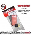 CONECTOR MACHO Y HEMBRA ORIGINAL TRAXXAS