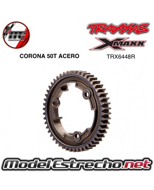 CORONA ACERO 50T TRAXXAS X-MAXX

Ref:TRX6448R