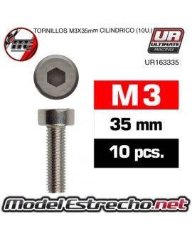 TORNILLOS M3x35mm CILINDRICO (10U.)

Ref: UR163335