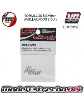 TORNILLOS M2X6MM AVELLANADO