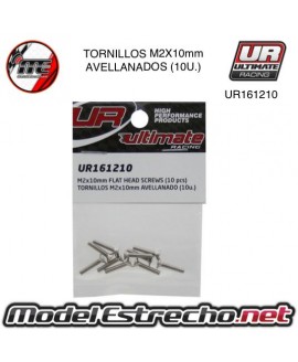 TORNILLOS M2X10MM AVELLANADO

Ref: UR161210