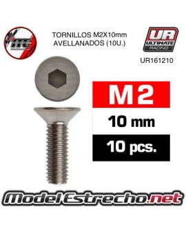 TORNILLOS M2X10MM AVELLANADO

Ref: UR161210