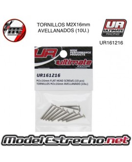 TORNILLOS M2X16MM AVELLANADO