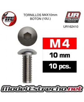 TORNILLO M4X10mm BOTON (10U.)