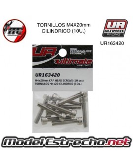 TORNILLOS M4x20mm CILINDRICO (10U.)