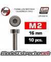 TORNILLOS M3x16mm CILINDRICO (10U.)