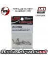TORNILLOS M2.5x8mm CILINDRICO (10U.) 

Ref: UR1632508