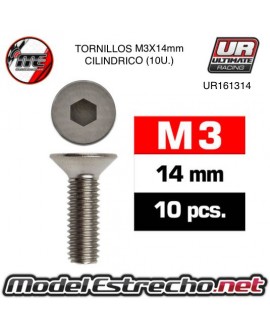 TORNILLOS M3X14MM AVELLANADO

Ref: UR161314