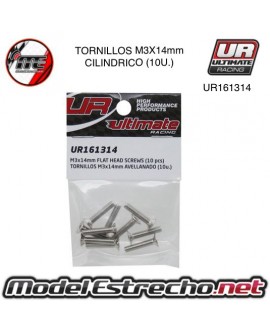 TORNILLOS M3X14MM AVELLANADO