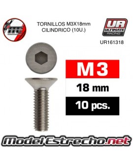 TORNILLOS M3X18MM AVELLANADO

Ref: UR161318