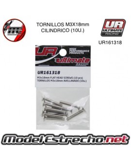 TORNILLOS M3X18MM AVELLANADO