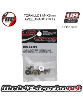 TORNILLOS M4X6MM AVELLANADO

Ref: UR161406