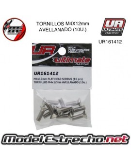 TORNILLOS M4x12mm AVELLANADOS (10U.) 

Ref: UR161412