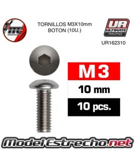 TORNILLOS SIG M3x10mm BOTON (10U.) 

Ref: UR162310