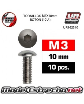 TORNILLOS SIG M3x10mm BOTON (10U.)