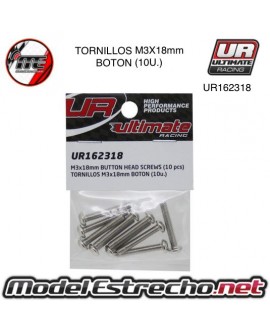TORNILLOS SIG M3x18mm BOTON (10U.)