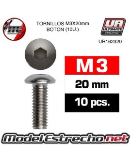 TORNILLOS SIG M3x20mm BOTON (10U.) 

Ref: UR162320