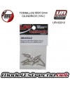 TORNILLOS M3x12mm CILINDRICO (10U.) 

Ref: UR163312