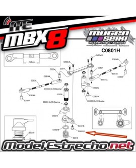 CASQUILLO REENVIO DIRECCIÓN MUGEN