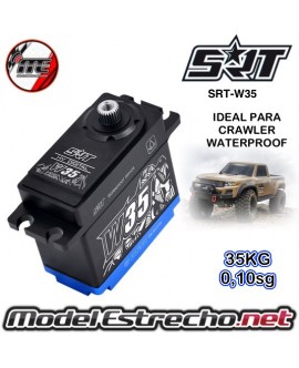 SERVO SRT W35 HV DIGITAL WATERPROOF CAJA METALICA 35Kg/0.10Seg CRAWLER

Ref: SRT-W35