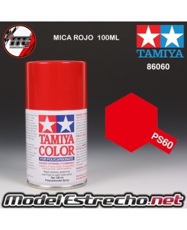 PS-60 SPRAY MICA ROJO 100ML TAMIYA LEXAN POLICARBONATO

Ref: PS-60