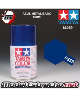 PS-59 SPRAY AZUL METALIZADO 100ML TAMIYA LEXAN POLICARBONATO

Ref: PS-59