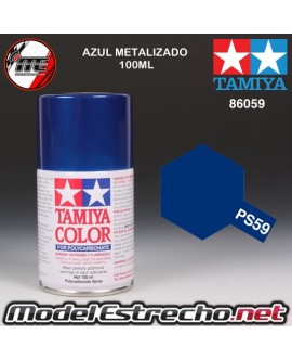 PS-59 SPRAY AZUL METALIZADO 100ML TAMIYA LEXAN POLICARBONATO

Ref: PS-59