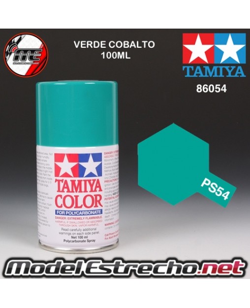 PS-54 SPRAY VERDE COBALTO 100ML TAMIYA LEXAN POLICARBONATO

Ref: PS-54