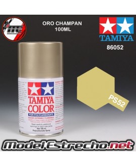 PS-52 SPRAY ORO CHAMPAN 100ML TAMIYA LEXAN POLICARBONATO

Ref: PS-52