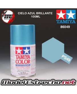 PS-49 SPRAY CIELO AZUL BRILLANTE 100ML TAMIYA LEXAN POLICARBONATO

Ref: PS-49