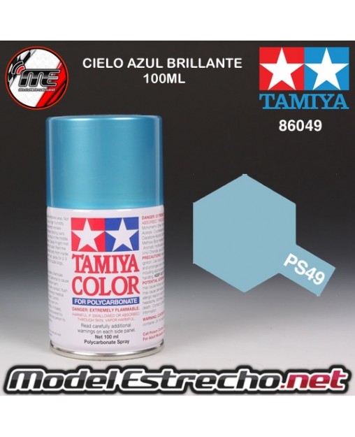 PS-49 SPRAY CIELO AZUL BRILLANTE 100ML TAMIYA LEXAN POLICARBONATO

Ref: PS-49
