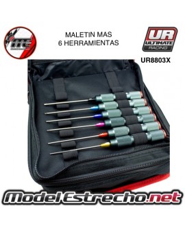 MALETIN DE HERRAMIENTAS ULTIMATE RACING + 4 PIEZAS