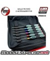 MALETIN DE HERRAMIENTAS ULTIMATE RACING + 4 PIEZAS