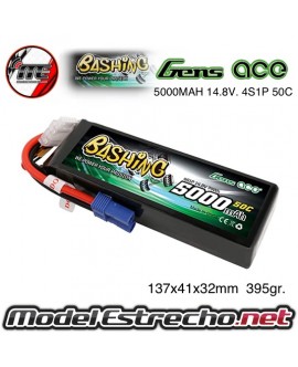 Gens Ace 5000mha 7,4v 50C 2S2P HardCase Lipo