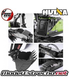 copy of EXCAVADORA HUINA 1580 1/14 METALICA 2,4Ghz PROFESIONAL