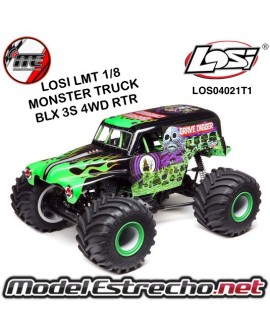 LOSI LMT 1/8 MONSTER TRUCK BLX 3S 4WD RTR ( GRAVE DIGGER)

Ref: LOS04021T1